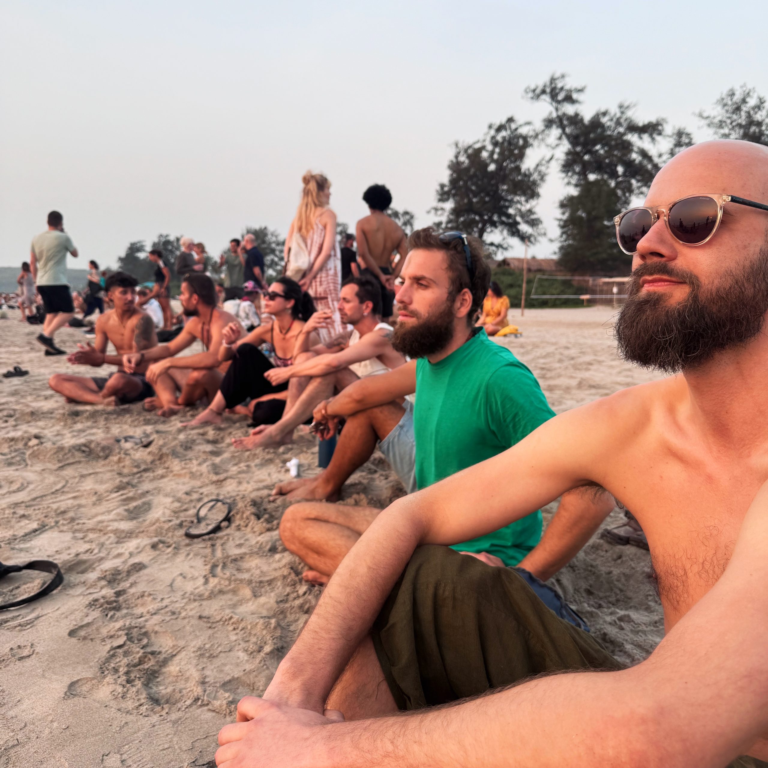 Chasing consciousness in Arambol