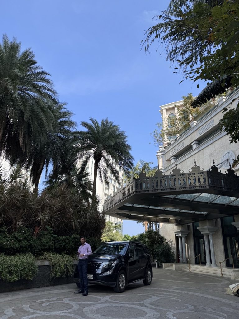 entrance to a five star hotel chennai